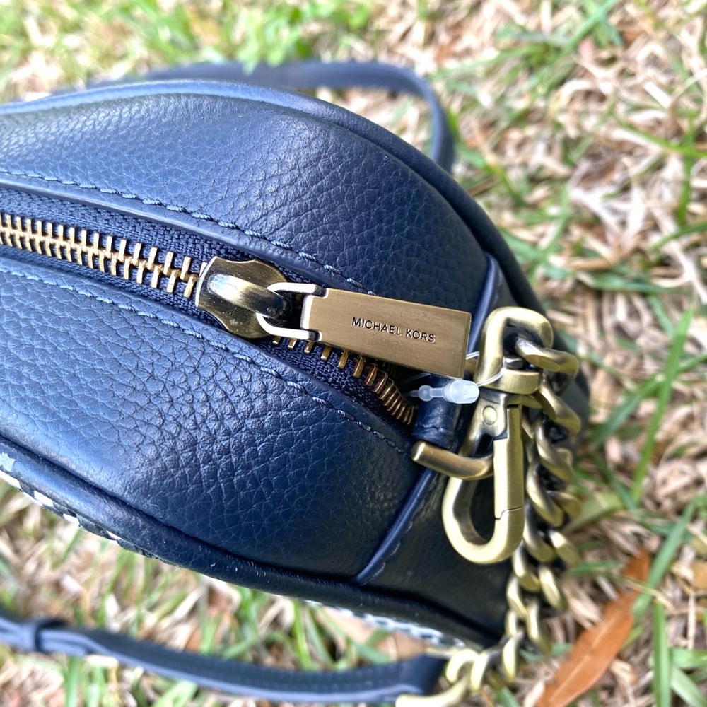 Michael Kors Woven Camera Bag (Minor Scuffing, New Store Return) - Picture 10 of 16